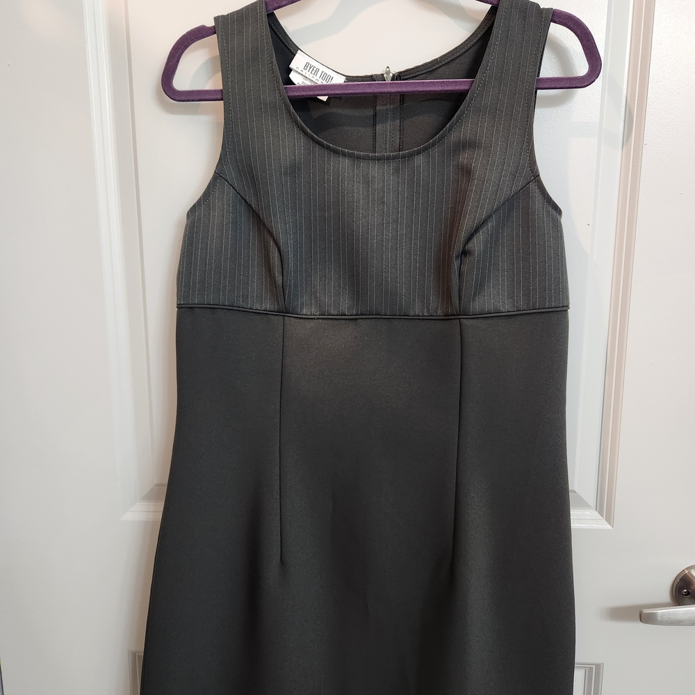 Byer Too! Vintage Pinstripe Top Mini Dress